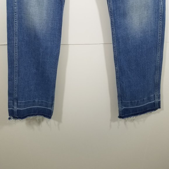 Maje Distressed Ankle Jeans Size 38 - Picture 4 of 8